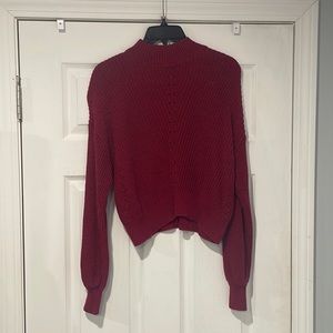 Forever 21 wine red sweater